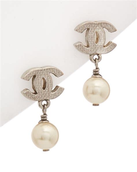 chanel earrings logo|chanel earrings official site.